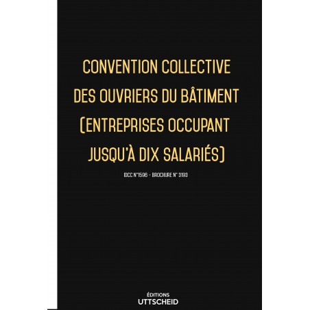 convention collective des ouvriers du bâtiment (entreprises occupant jusqu'à dix salariés) FEVRIER 2017 + Grille de Salaire