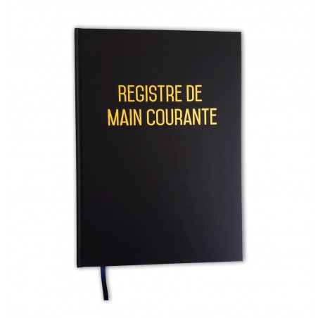 Registre de main courante - 100 pages - 210 x 300 mm  - Qualité Premium Uttscheid