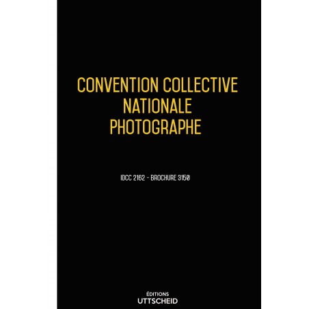 . Convention collective nationale Photographe