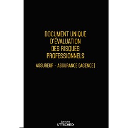 copy of Document Unique d'évaluation des risques professionnels Métier : Assureur - Assurance (agence) - Version 2017