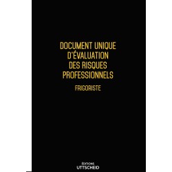 Document Unique d'évaluation des risques professionnels métier (Pré-rempli) : Frigoriste - Version 2025