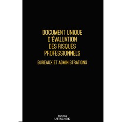 copy of Document unique d'évaluation des risques professionnels métier (Pré-rempli) : Bureaux et administrations - Version 2024