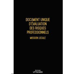 copy of Document unique d'évaluation des risques professionnels métier : Mission Locale - Version 2017