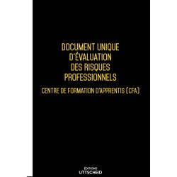 copy of Document unique d'évaluation des risques professionnels métier : Centre de formation d'apprentis (CFA) - Version 2017