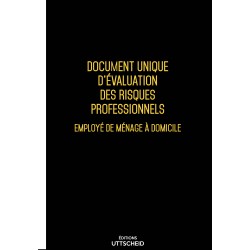 copy of Document unique d'évaluation des risques professionnels métier : Employé de ménage à domicile - Version 2024