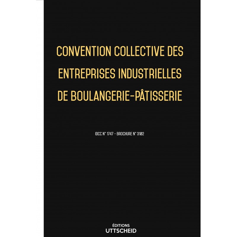 copy of Convention collective des entreprises industrielles de boulangerie-pâtisserie -